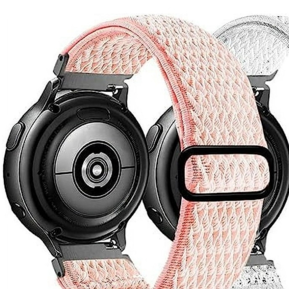 Smartwatch maroon 20mm strectcy band